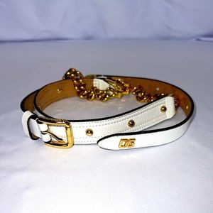 Dolce & Gabbana Belt White/Gold